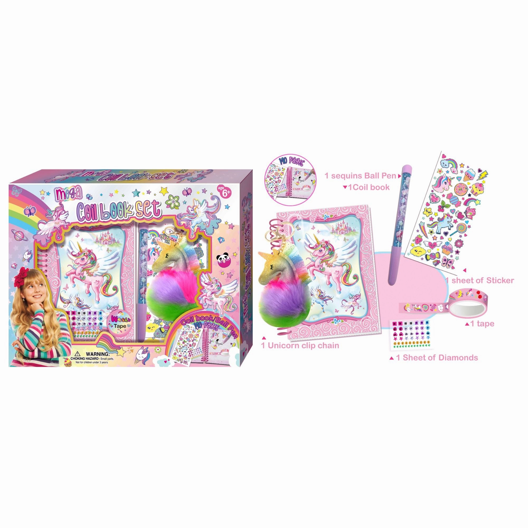 Unicorn Mega Coil Book Set