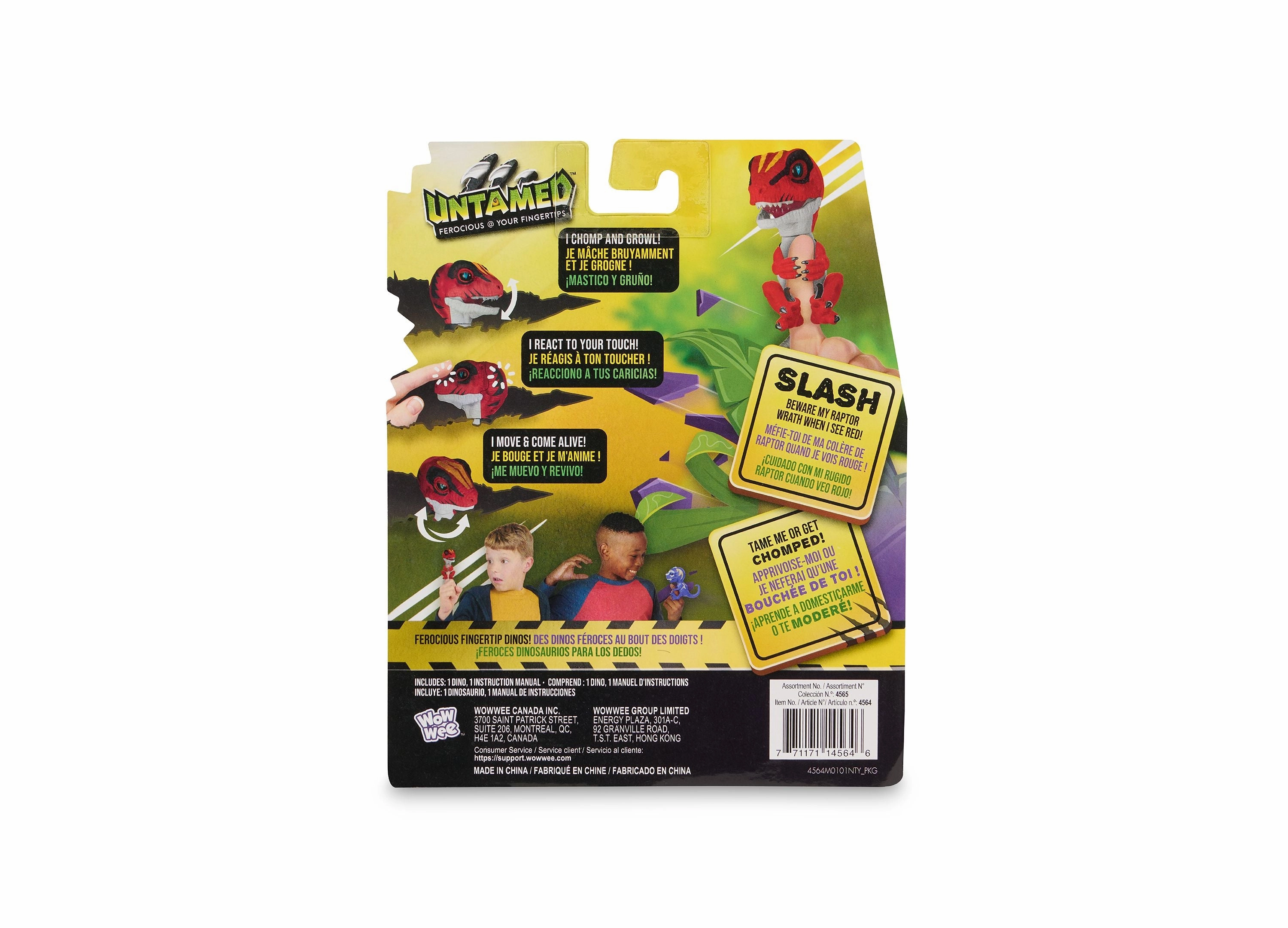 Untamed Roaring Dinos Interactive Raptor 2 - Slash