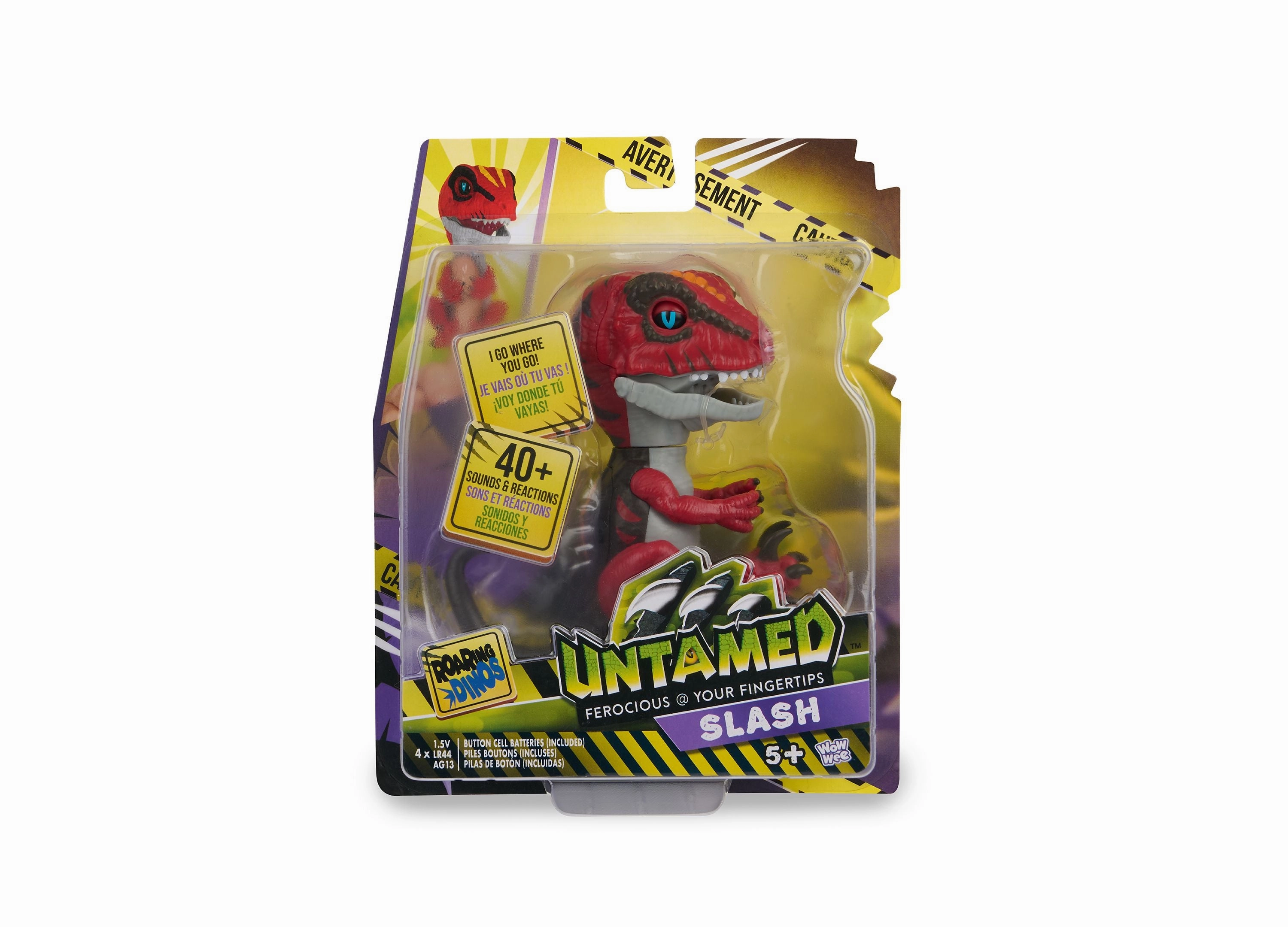 Untamed Roaring Dinos Interactive Raptor 2 - Slash