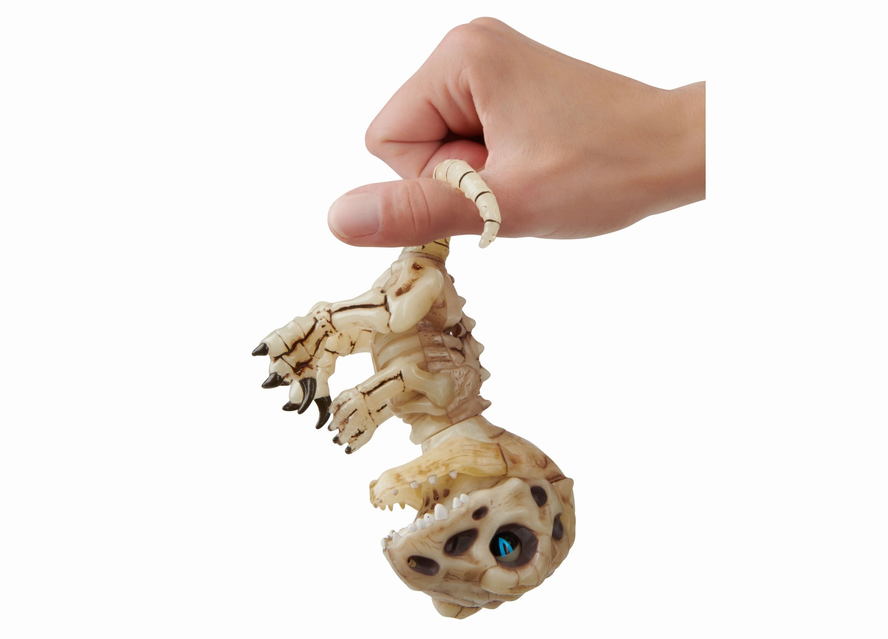 Untamed Skeleton Dino Boneheads by Fingerlings Gloom - WowWee Exclusive