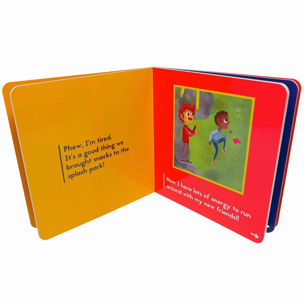 Upbounders: A Day at the Splash Park Board Book