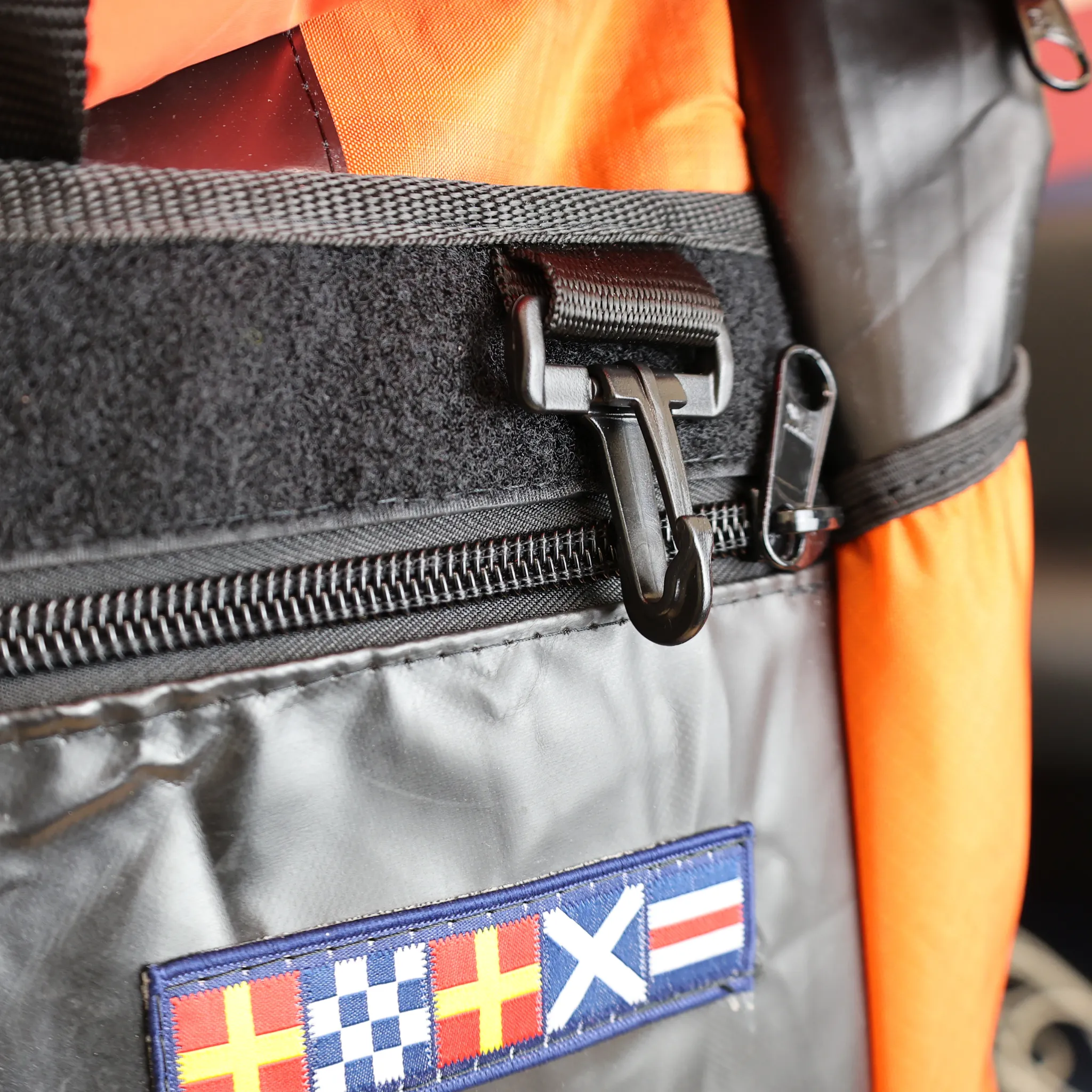 Upcycled Rolltop Backack