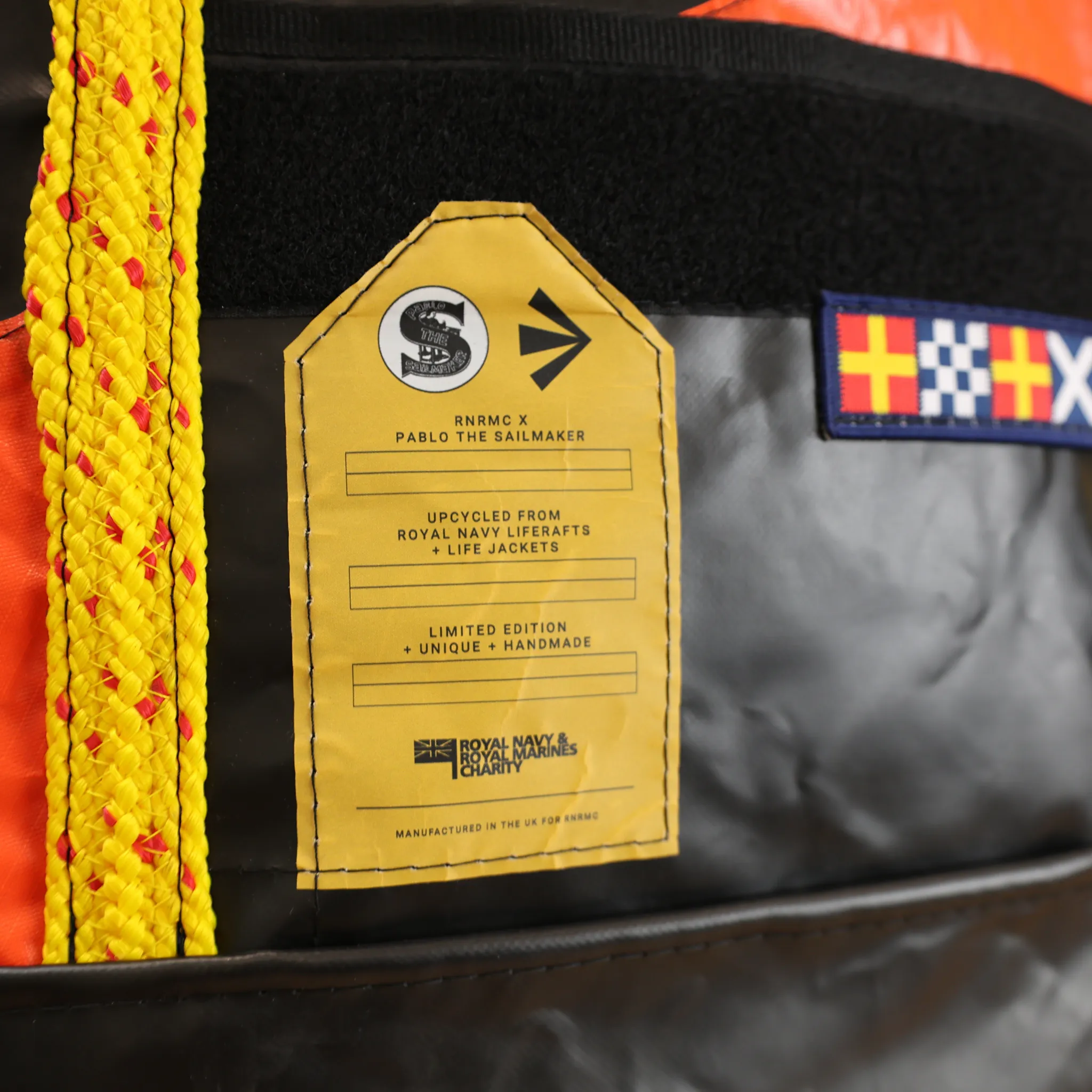 Upcycled Small Holdall
