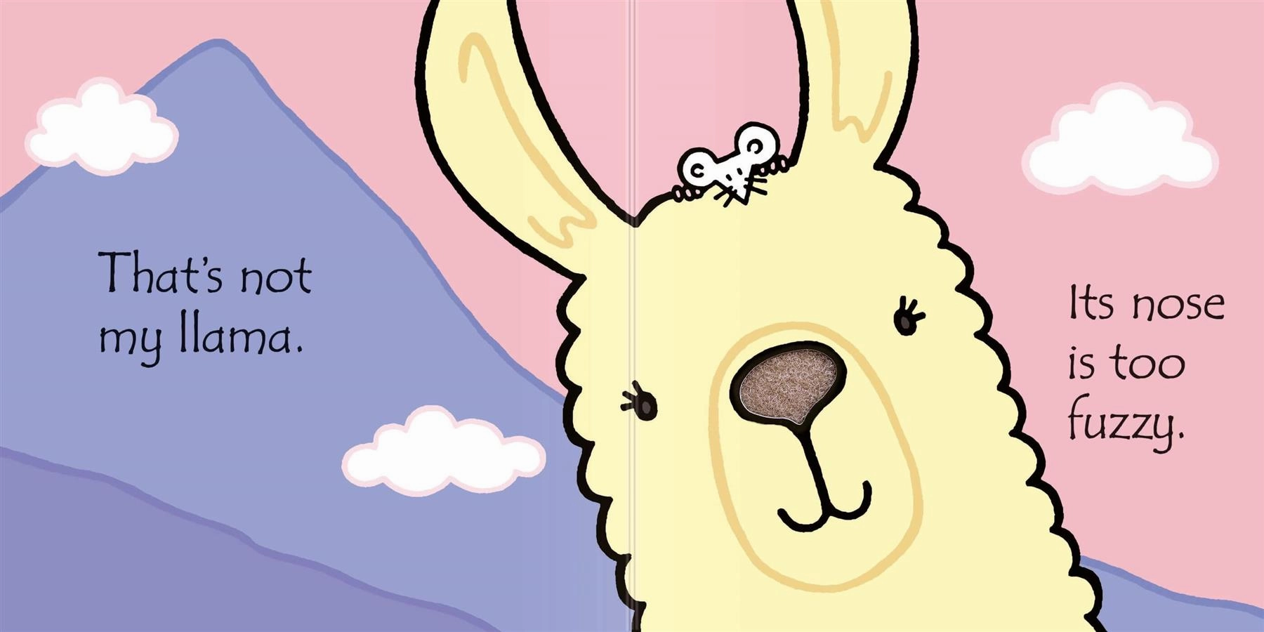 Usborne Touchy Feely Books That's Not My Llama...