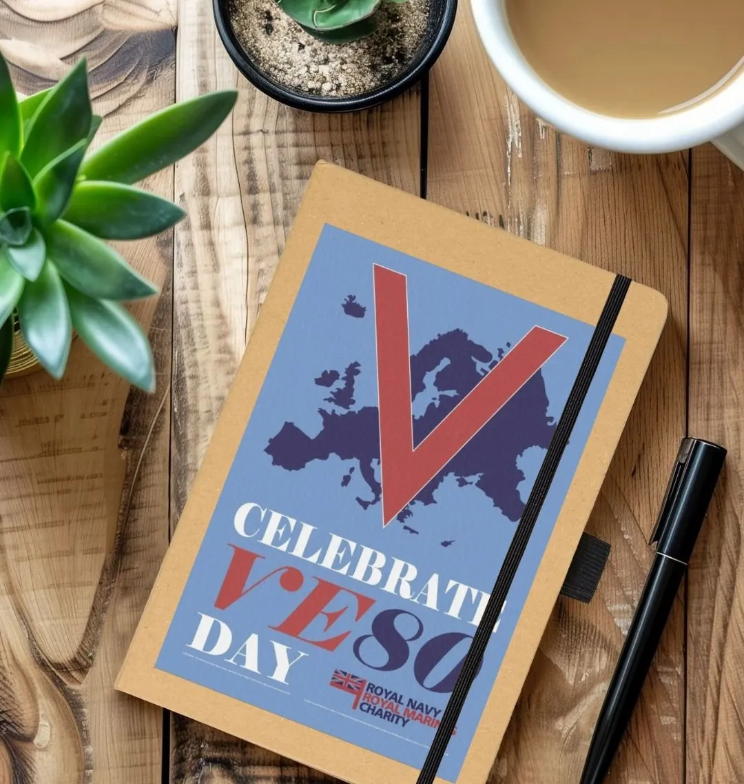 VE Day 80 Commemorative Notebook