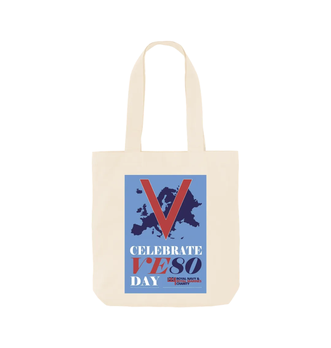 VE Day 80 Commemorative Tote Bag