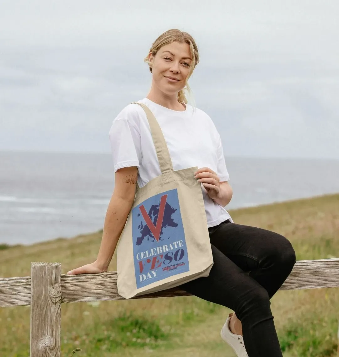 VE Day 80 Commemorative Tote Bag
