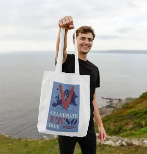 VE Day 80 Commemorative Tote Bag
