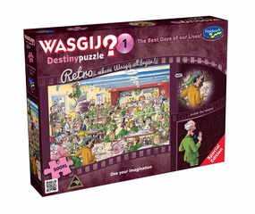 Wasgij Retro Destiny #1 The Best Days Of Our Lives! 500 Xl Piece Puzzle