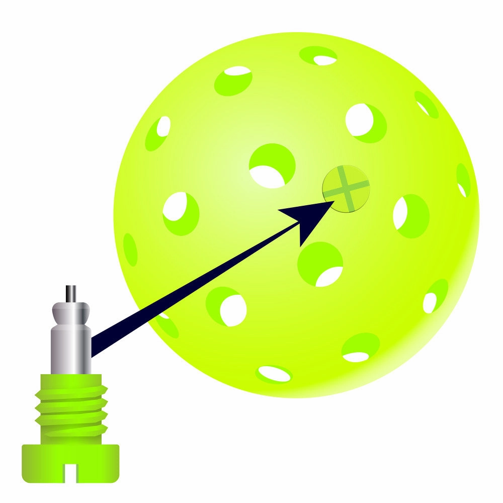Watchitude Glow-in-the-Dark Pickleball Paddle and Ball Set