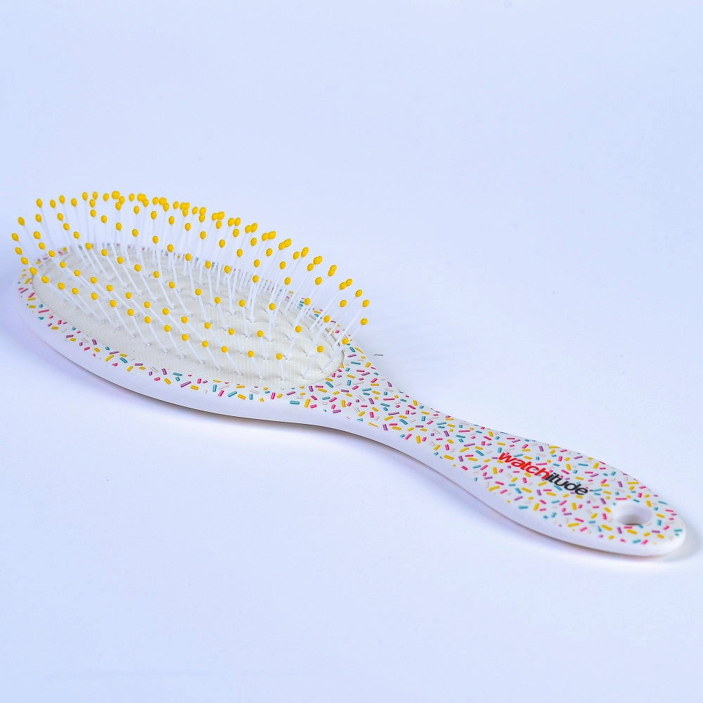 Watchitude Ice Cream Cake Scented Hair Brush for Kids - Vanilla Aroma
