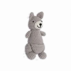 Weegoamigo Crochet Rattle Kind Kangaroo