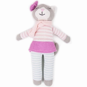 Weegoamigo Knit Toy Kitty