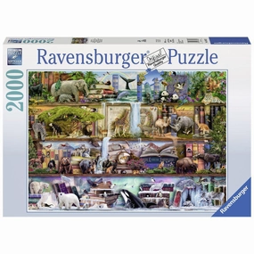 Wild Kingdom Shelves 2000pc