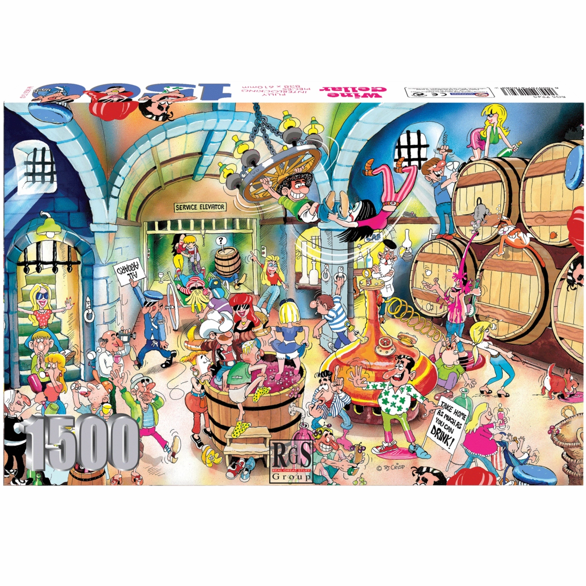 Wine Cellar 1500 Piece Puzzle