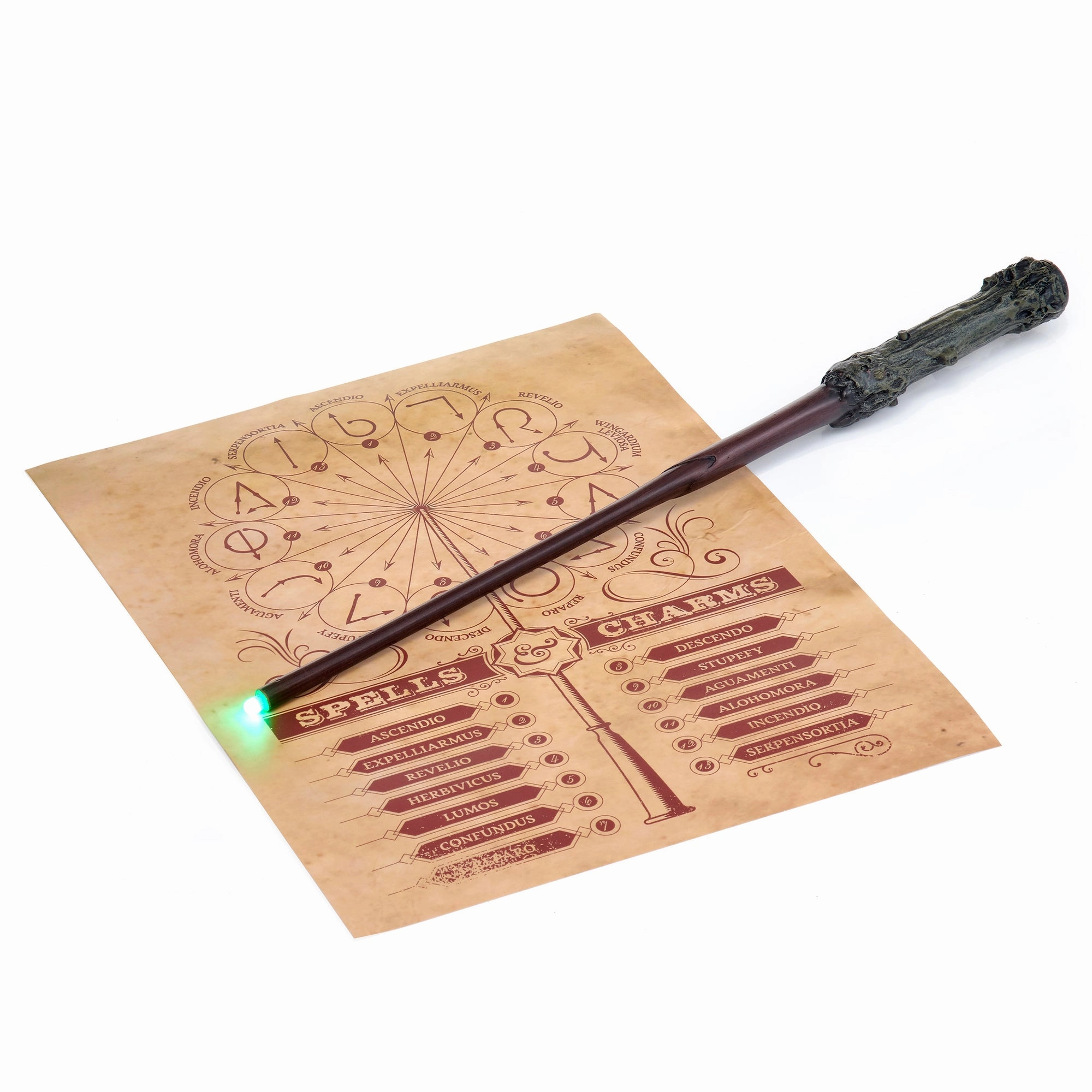 Wizarding World Harry Potter Deluxe Lumos Wand - 14" LED Tip Collectible