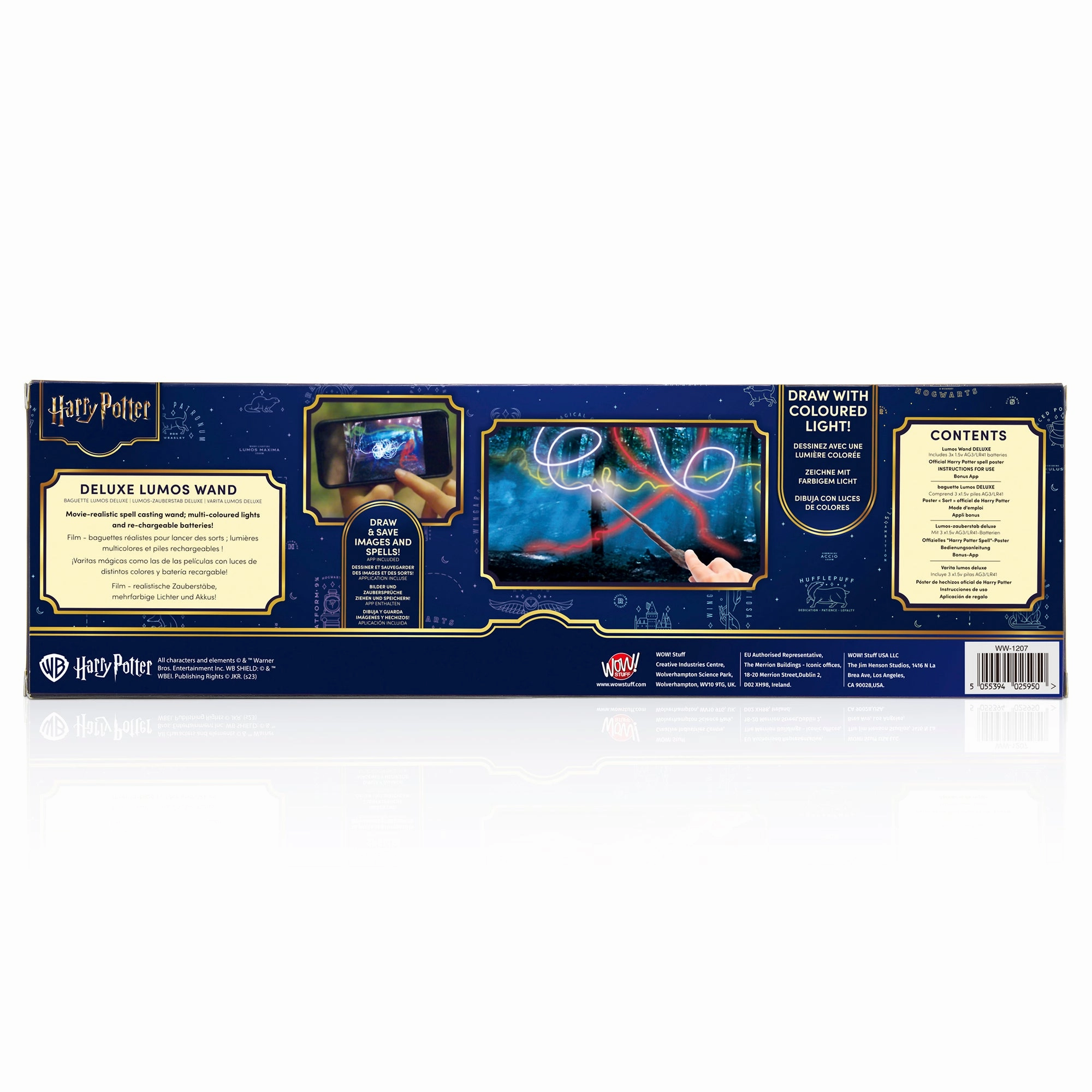 Wizarding World Harry Potter Deluxe Lumos Wand - 14" LED Tip Collectible