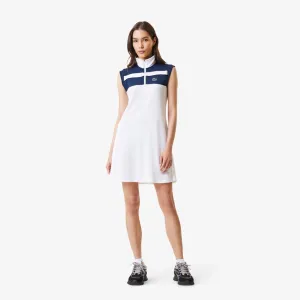 Women's Recycled Fiber Tennis Dress with Built-In Shorts Navy Blue Patagonia Clothing