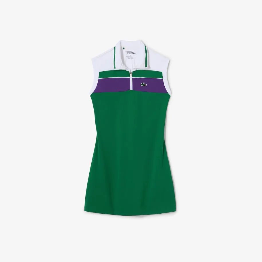 Women's Recycled Fiber Tennis Dress with Built-In Shorts Rocket/White Patagonia Clothing