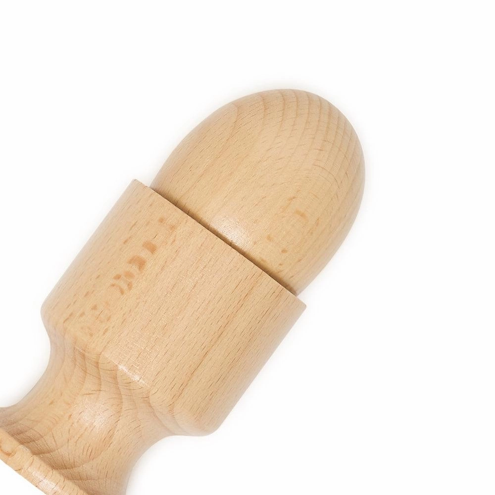 Wooden Object Fitting Exercise Ball Egg and Cup