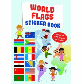 World Flag Sticker Book [Paperback] Yoyo