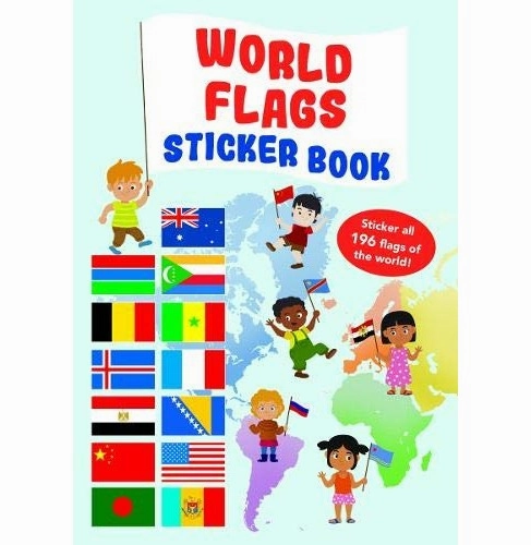 World Flag Sticker Book [Paperback] Yoyo