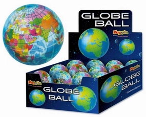 World Globe Soft Foam Squeezy Ball