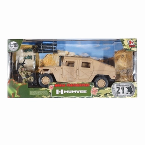 World Peacekeepers 1:18 Humvee Sand Coloured Truck