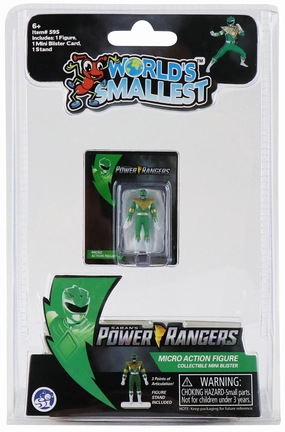 World's Smallest Action Figure Power Rangers Green Ranger