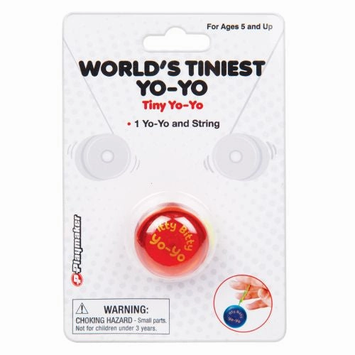 World's Tiniest YoYo: Miniature Mastery!