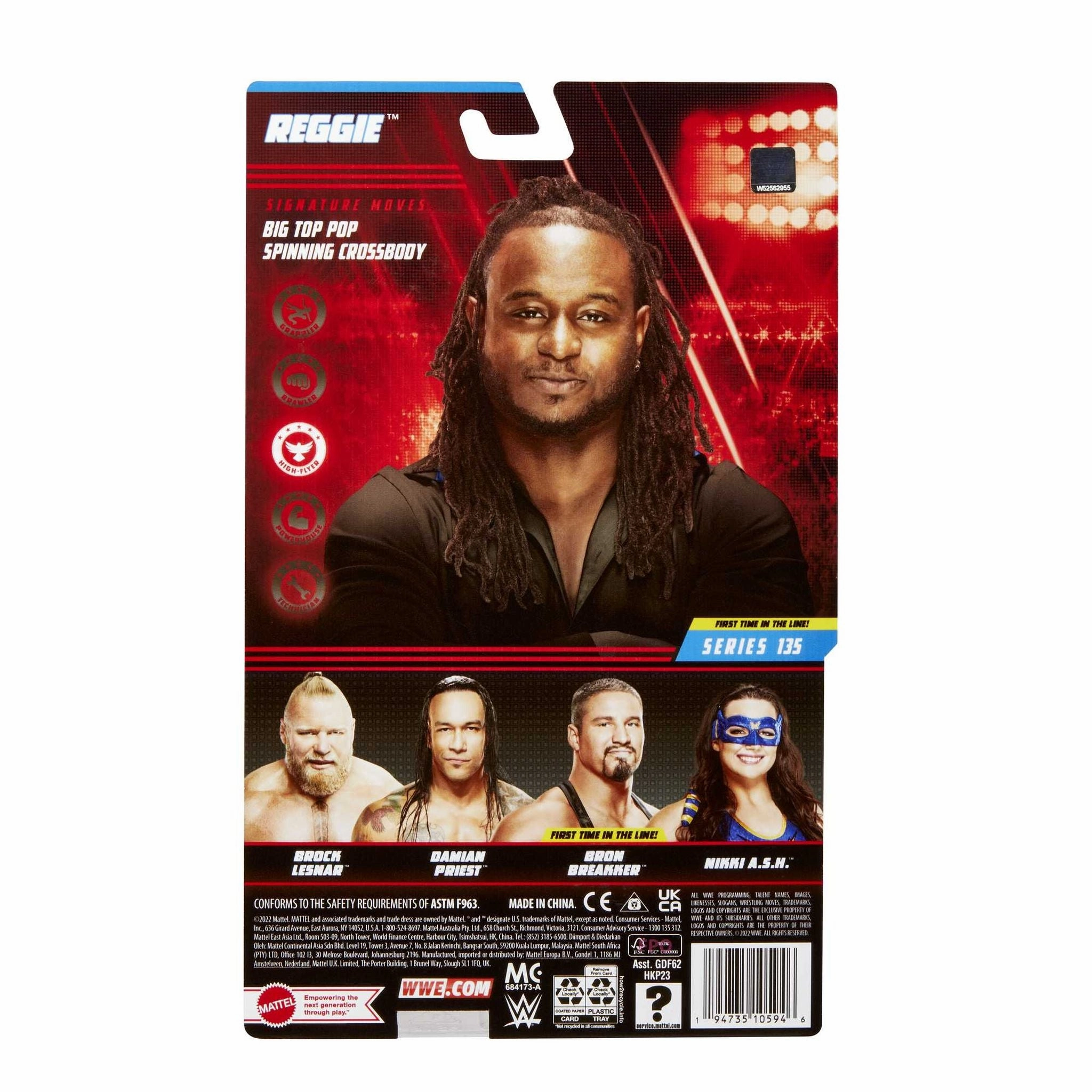 WWE Basic Action Figure Series 135 - Reggie