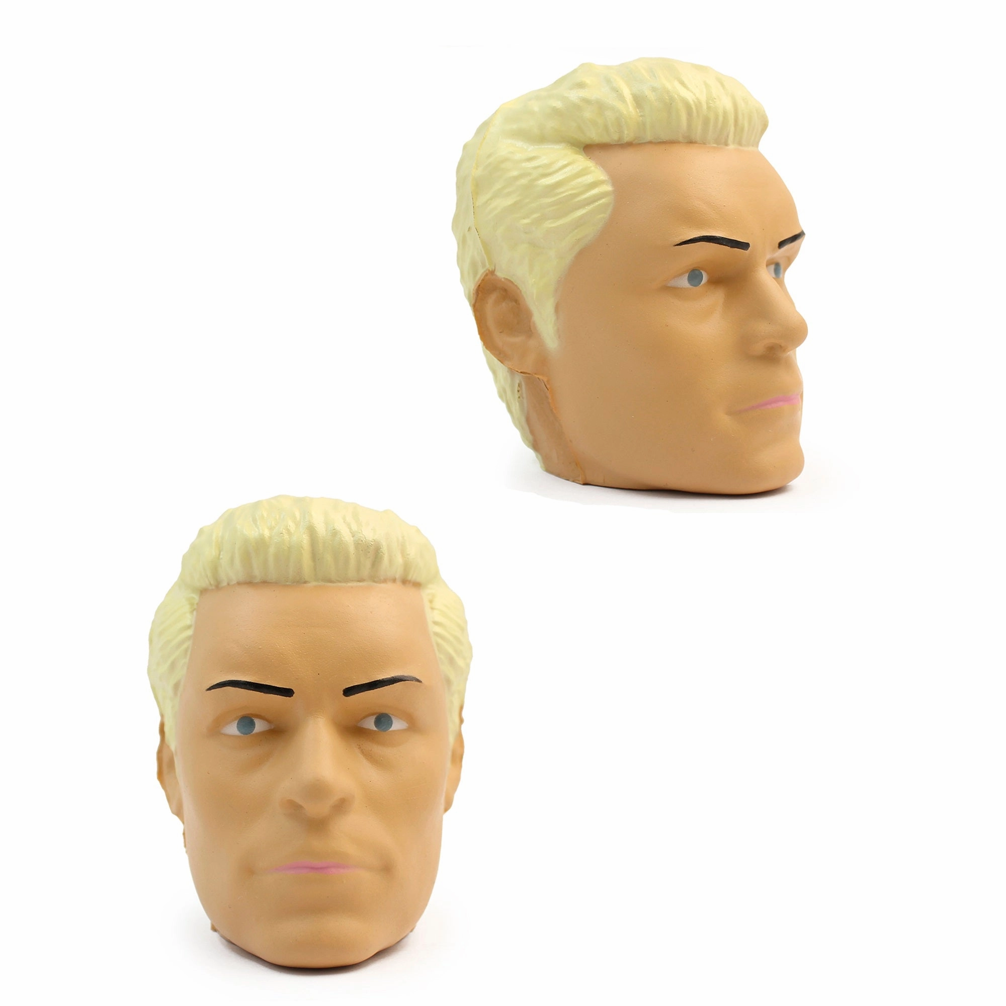 WWE Stress Heads Twin Pack - 3" Cody Rhodes & The Rock Squeeze Toys