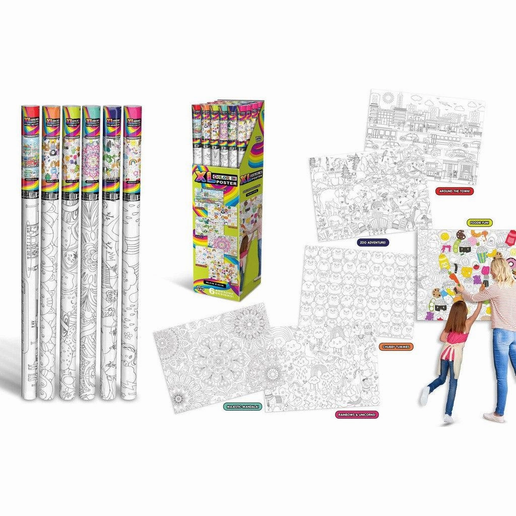 XL Color In Poster