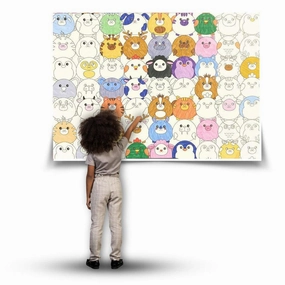 XL Color In Poster