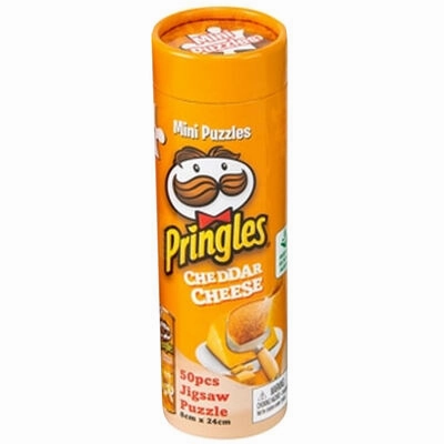 Y-Wow Pringles Licensed 50 Piece Mini Puzzle Cheddar Cheese