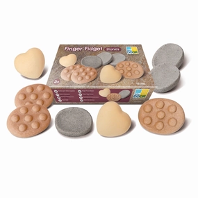 Yellow Door Calming Finger Fidget Stones  Sensory Set