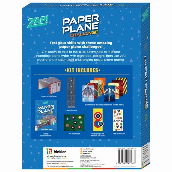 Zap! Paper Plane Challenge