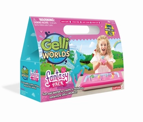 Zimpli Kids Gelli Worlds Fantasy Pack with Fairies & Unicorns