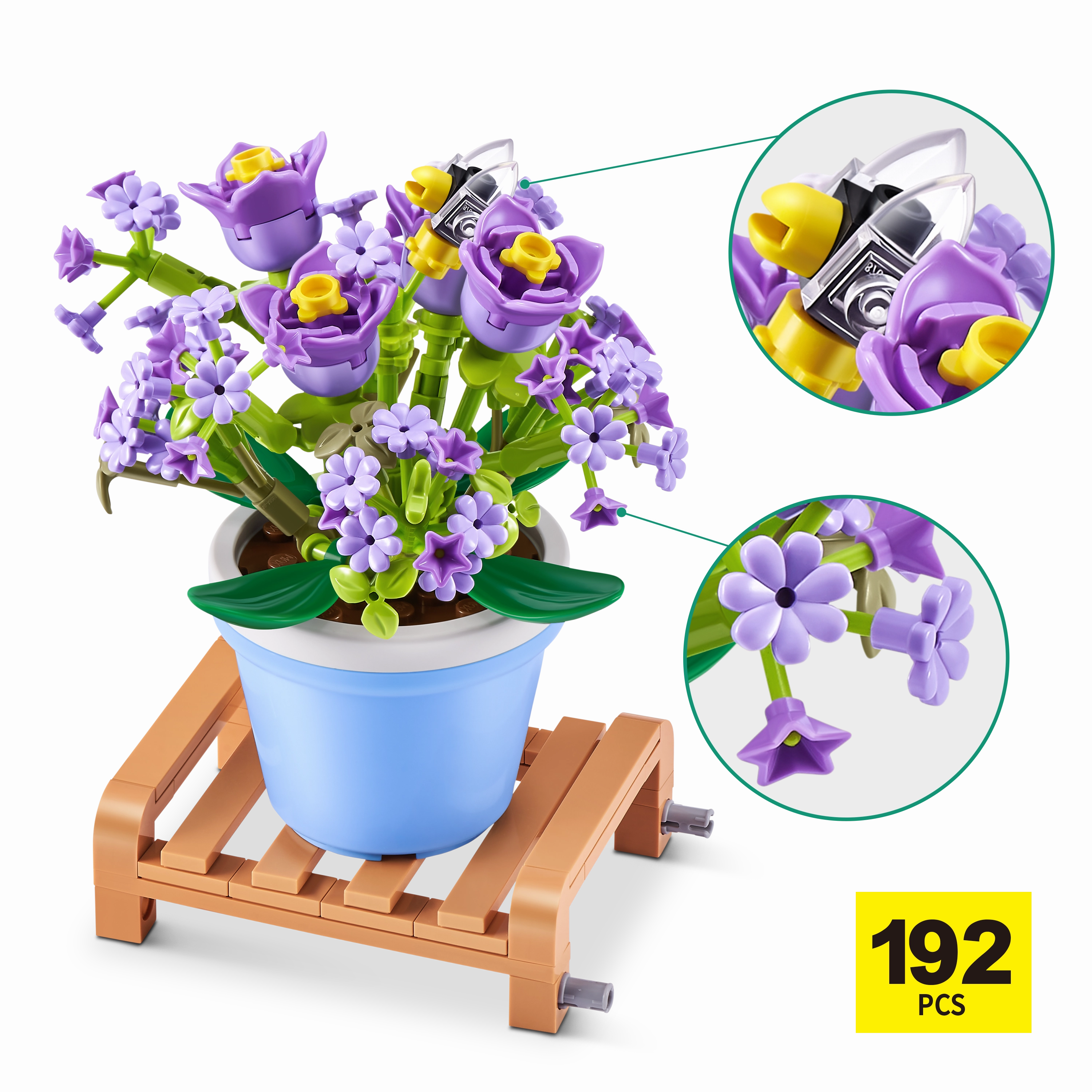 ZURU Max Premium Garden Pot Plants Collection Assorted Styles