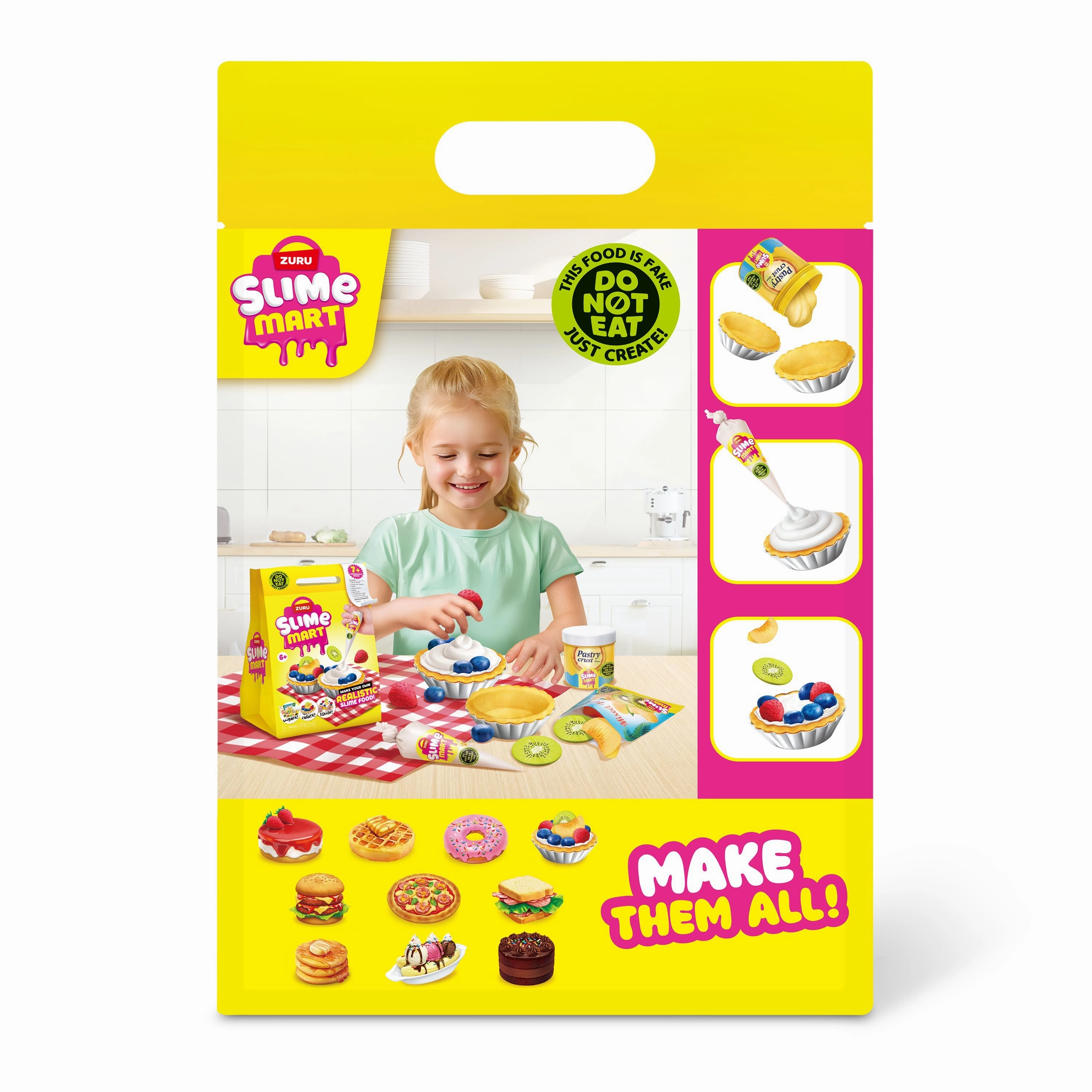 ZURU Slime Mart Series 1 Small Shopping Bag Fruit Tart