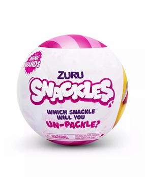 Zuru Snackles Surprise Plush Series 1 - Collectible Soft Toy with Mini Brand Snack